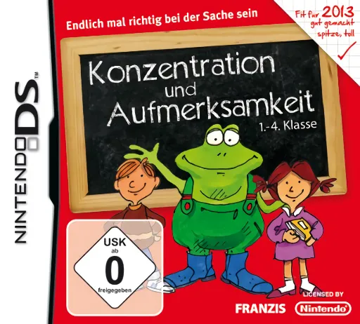 Konzentration und Aufmerksamkeit 1.-4. Klasse (Germany)